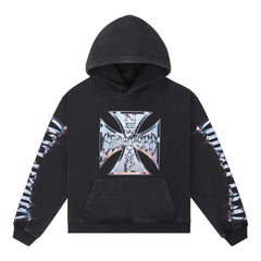 Godspeed Chrome Motto Hoodie Black Wash