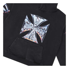 Godspeed Chrome Motto Hoodie Black Wash