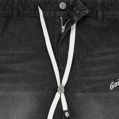 Godspeed Femur Denim Shorts Black