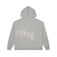 Godspeed Grey Silver Satin Sweatsuit Hoodie & Sweatpants Set