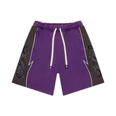 Godspeed Halftime Shorts Purple Graphite