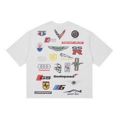 Godspeed Insignias White Tee