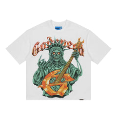 Godspeed Liberty Rock Tee White