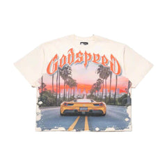 Godspeed Sunset BLVD Tee Cream