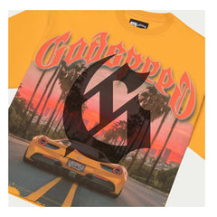 Godspeed Sunset Blvd Yellow Tee