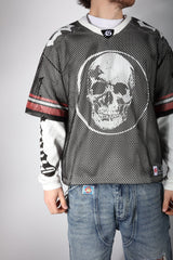 Godspeed TD Layered Jersey Black White Red Long Sleeve