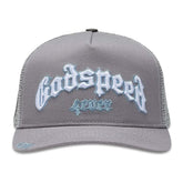Godspeed Trucker Hat Cool Grey