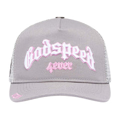 Godspeed Trucker Hat Grey Pink