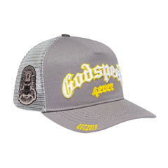 Godspeed Trucker Hat Grey Yellow