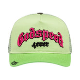 Godspeed Trucker Hat Lime Pink