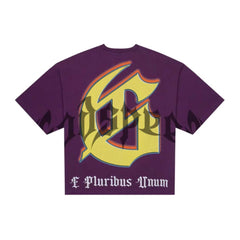 Godspeed Wave Runner Purple Wash Tee