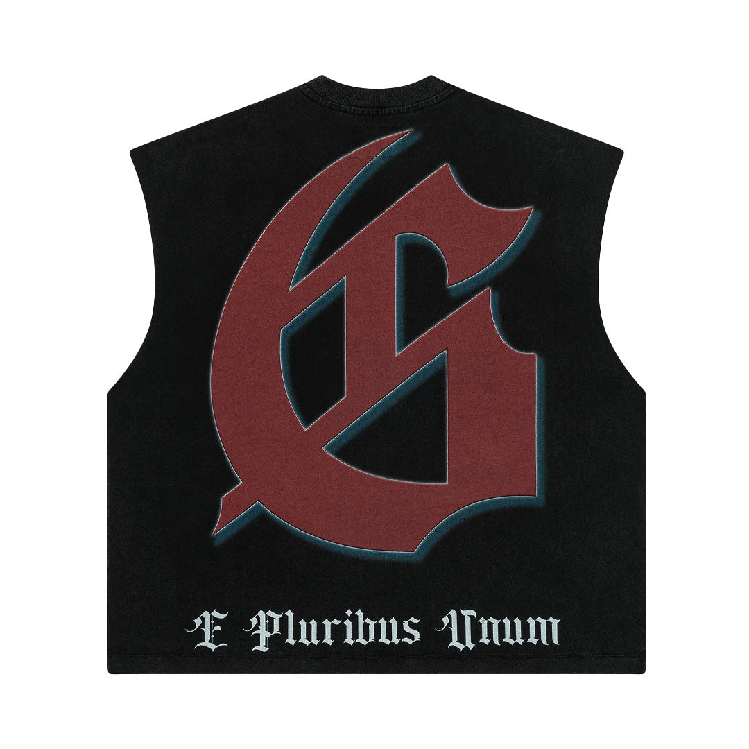 Godspeed Checkmate Sleeveless Tee Black Wash