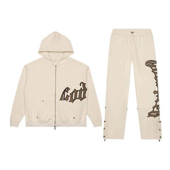 Godspeed Cream Brolive Sweatsuit Hoodie & Sweatpants Set
