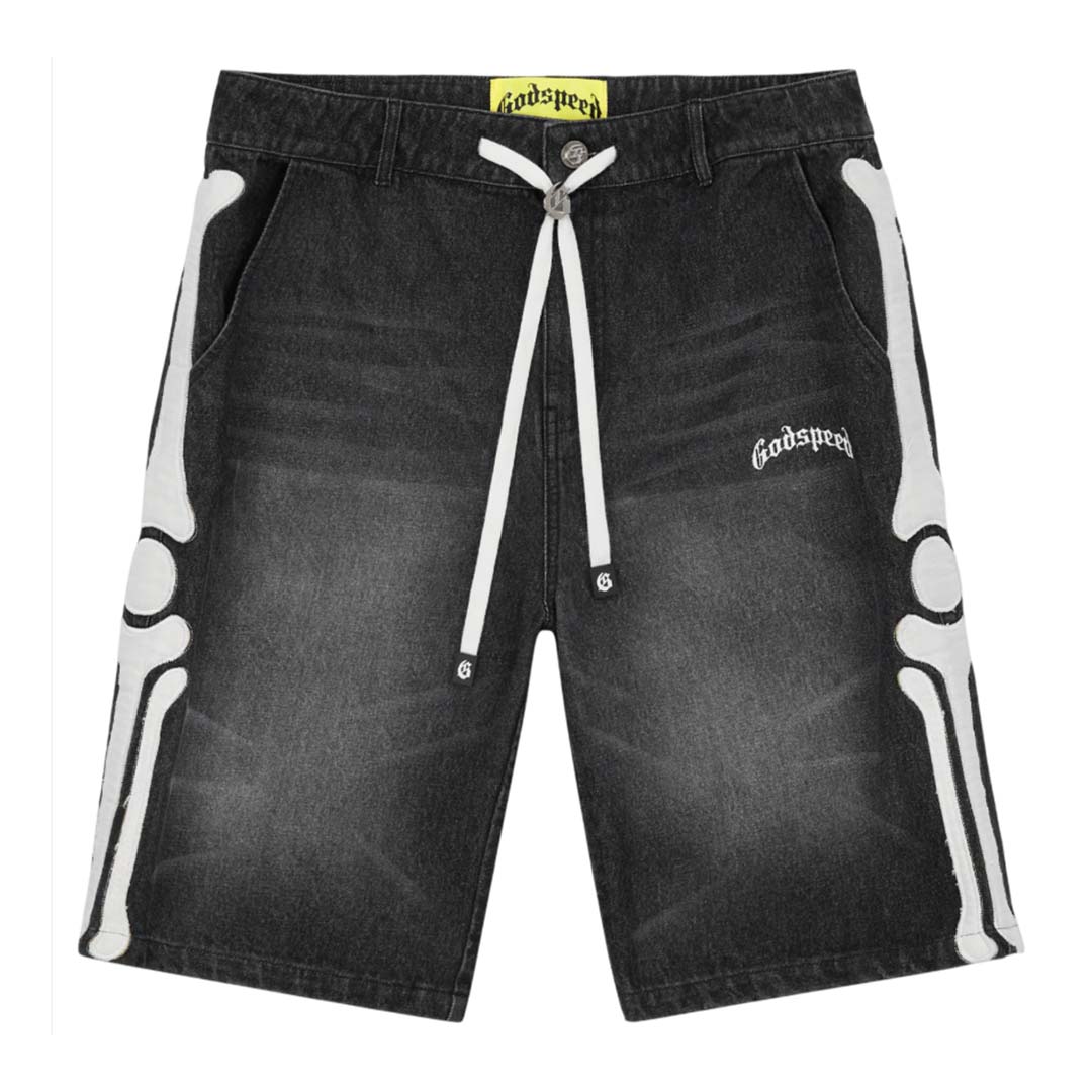 Godspeed Femur Denim Shorts Black