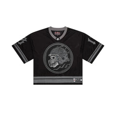 Godspeed First Down Jersey Black Grey