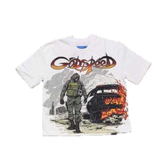 Godspeed Khaos Tee White