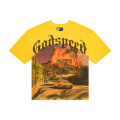 Godspeed Los Scandalous Sunset Yellow Tee