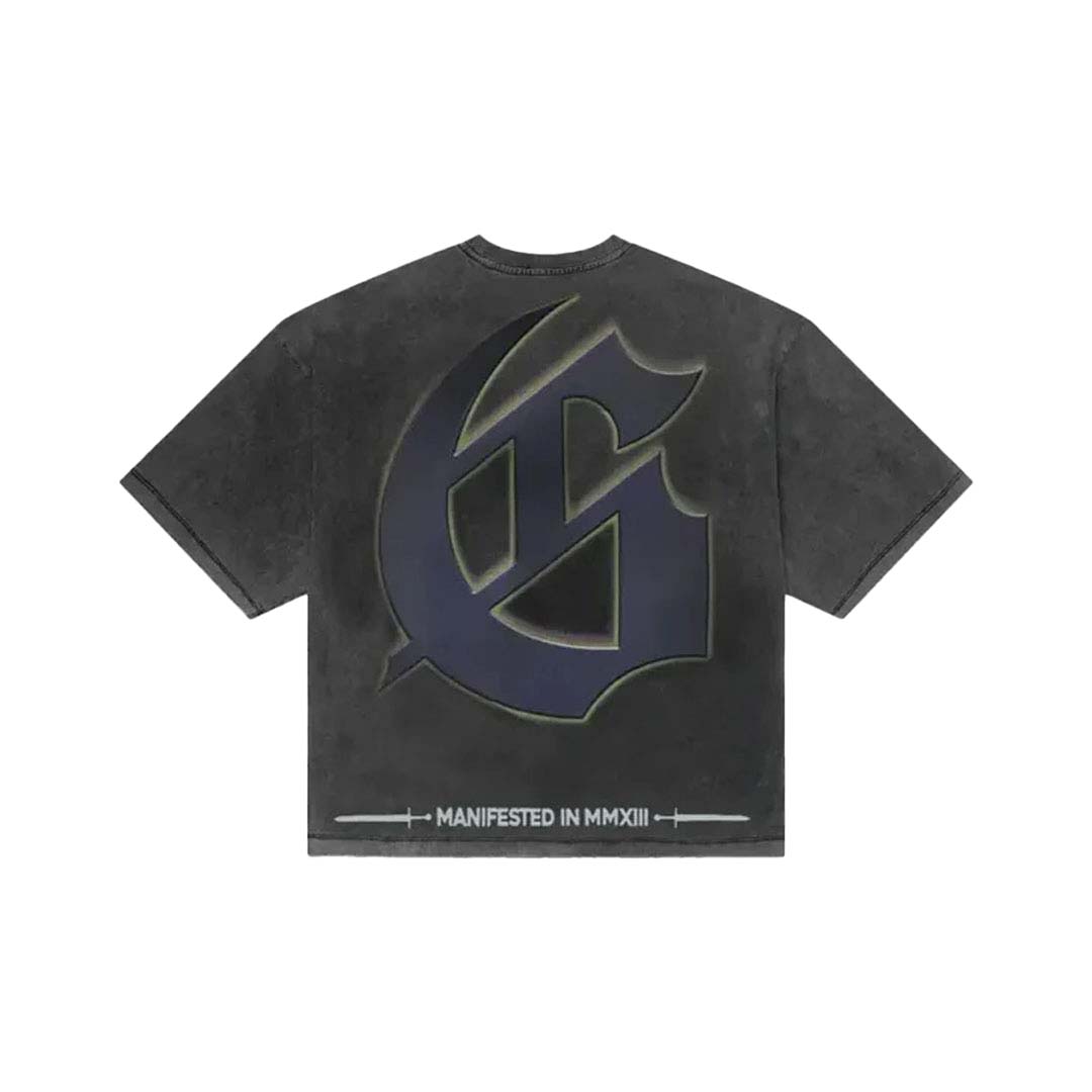Godspeed Man in the Mirror Grey Wash Tee