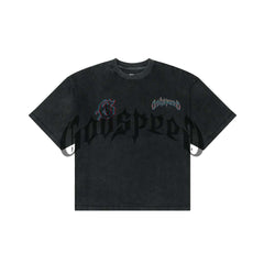 Godspeed Natural Disaster Tee Grey Wash