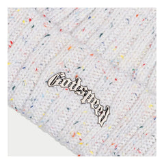 Godspeed OG Logo Emblem Beanie Birthday Cake White