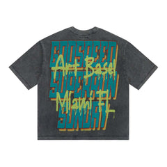 Godspeed Power Steering Grey Wash Tee
