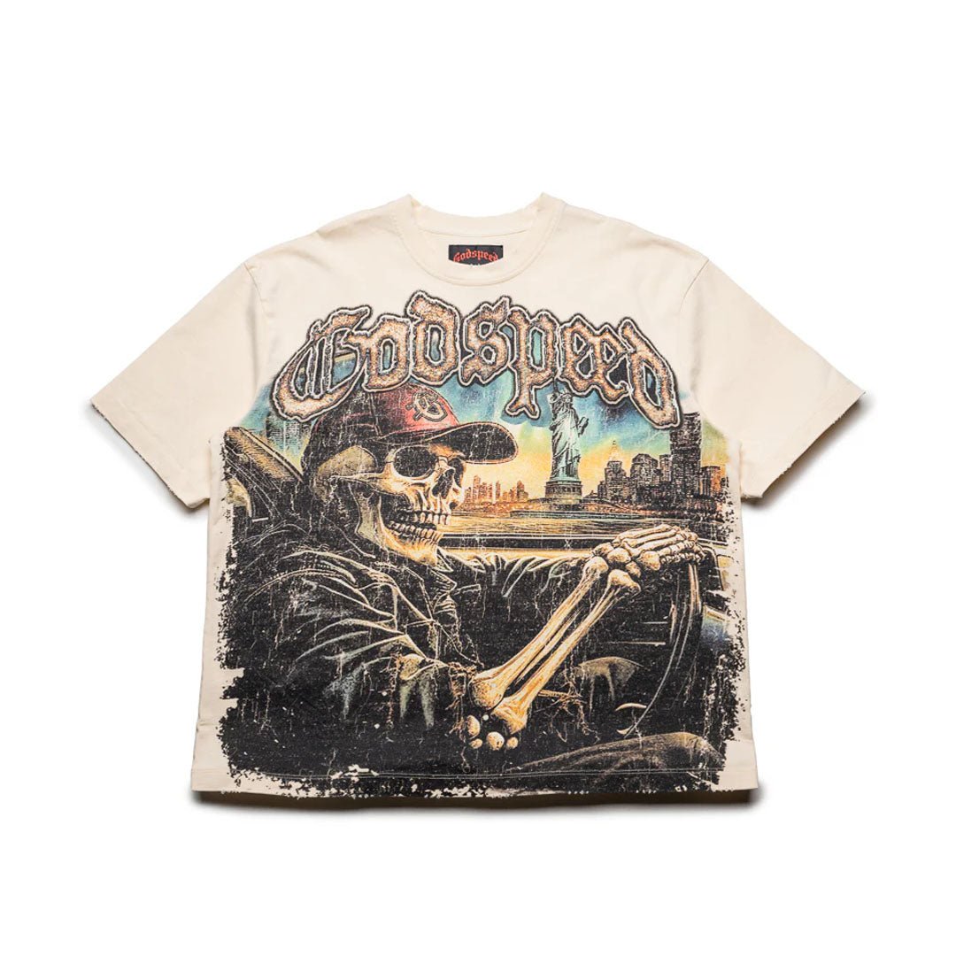 Godspeed Sightseeing Bone Tee