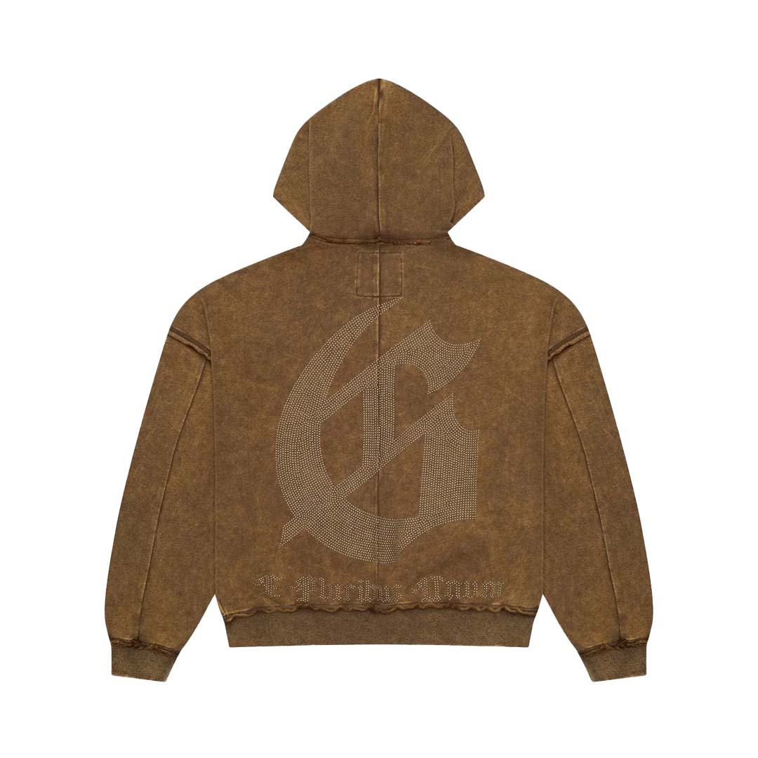 Godspeed Studded OG Logo Zip Up Hoodie Brolive