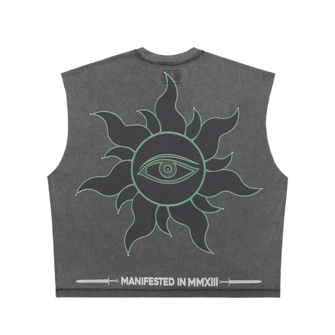 Godspeed Sunken Liberty Sleeveless Tee Grey