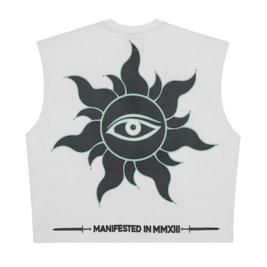 Godspeed Sunken Liberty Sleeveless Tee White