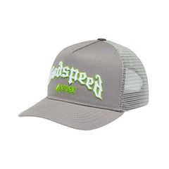 Godspeed Trucker Hat Grey Lime