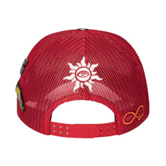 Godspeed Trucker Hat Red Black