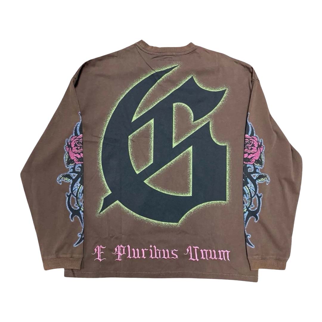 Godspeed Vandal Long Sleeve Tee Mocha Brown