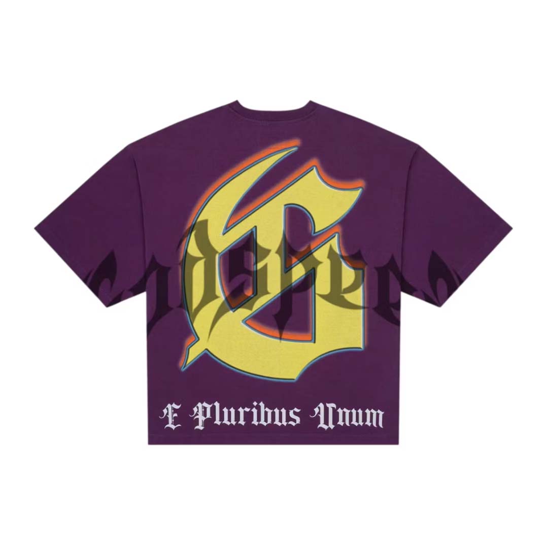 Godspeed Wave Runner Purple Wash Tee